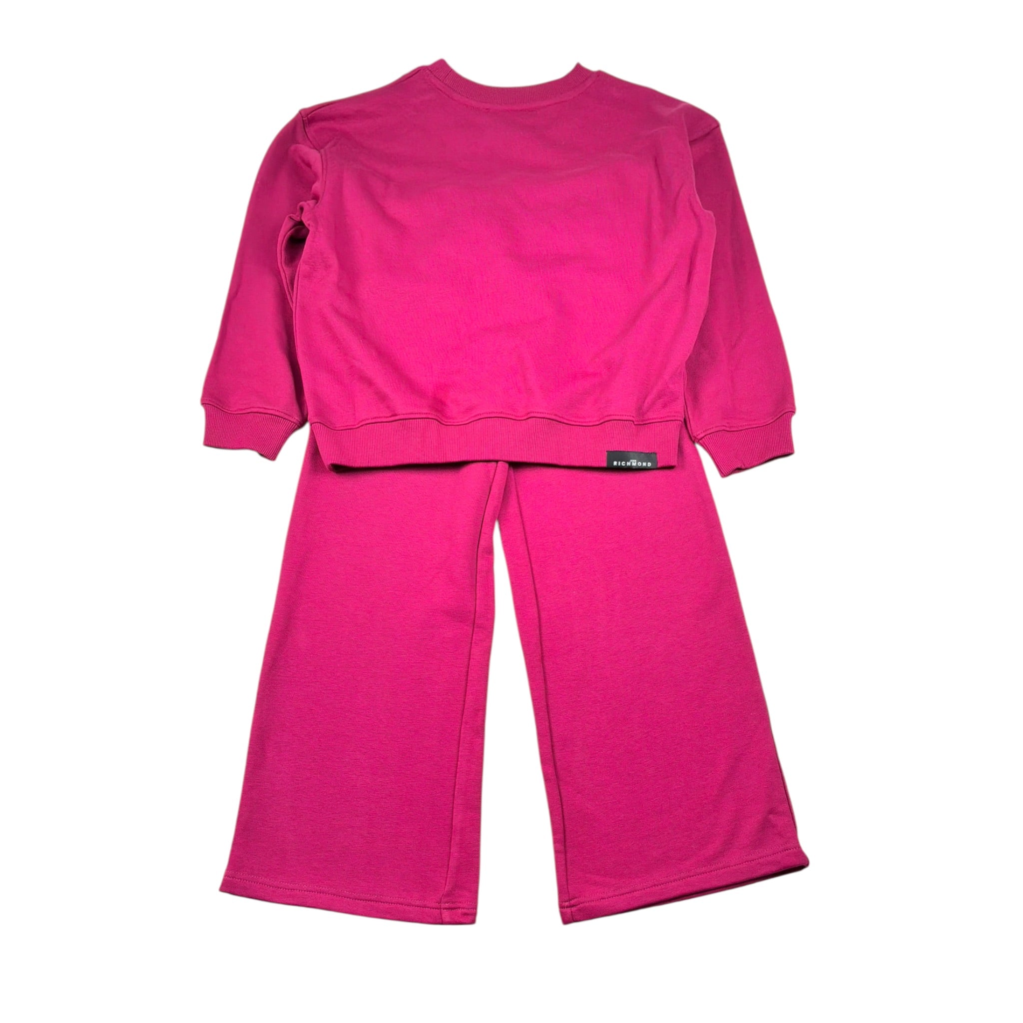 John Richmond Completo tinta unita 2Pz Felpa-Pantalone Vinaccia per Bambina RGA26028CF VINACCIA JOHN RICHMOND 