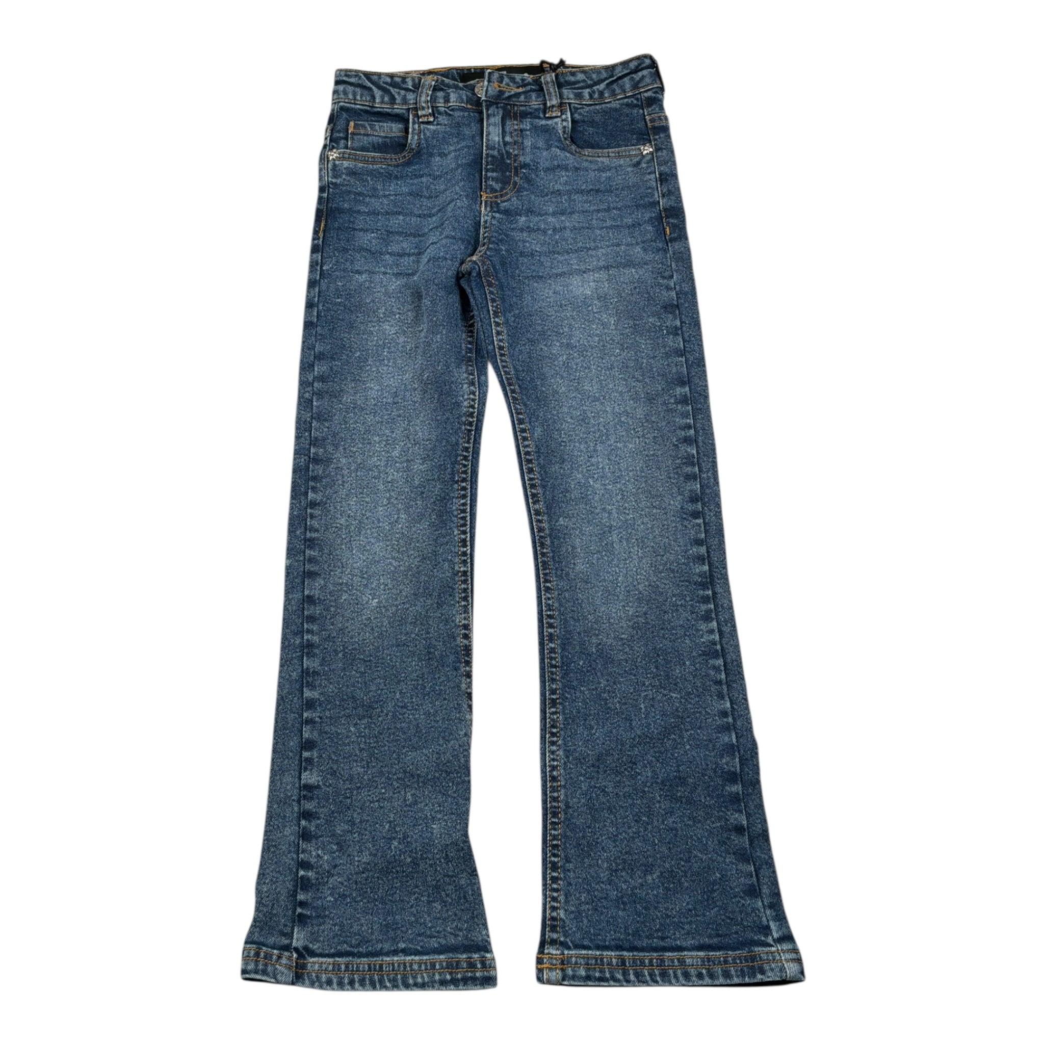 John Richmond Jeans tinta unita con Girovita Regolabile Blu per Bambina RGA26028JE BLU JOHN RICHMOND 