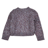 John Richmond Maglia tinta unita con Logo Viola per Bambina RGA26032MA VIOLA JOHN RICHMOND 