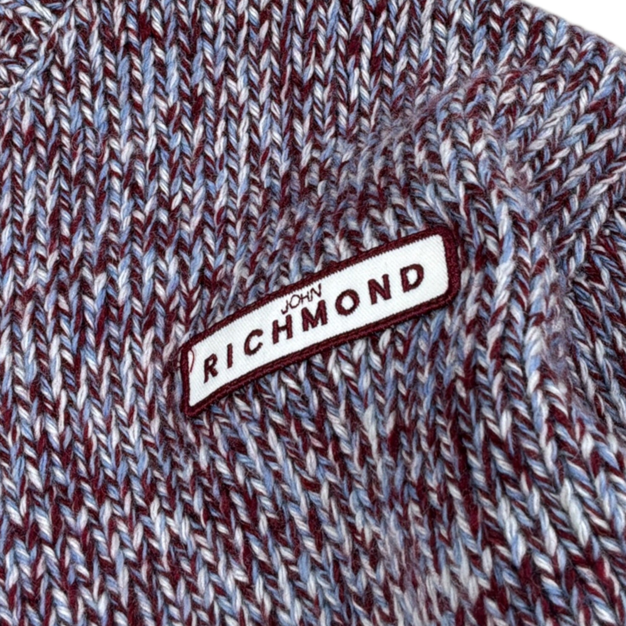John Richmond Maglia tinta unita con Logo Viola per Bambina RGA26032MA VIOLA JOHN RICHMOND 