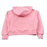John Richmond Felpa Chiusa con Cappuccio tinta unita con Applicazioni Rosa per Bambina RGA26043FE ROSA JOHN RICHMOND 