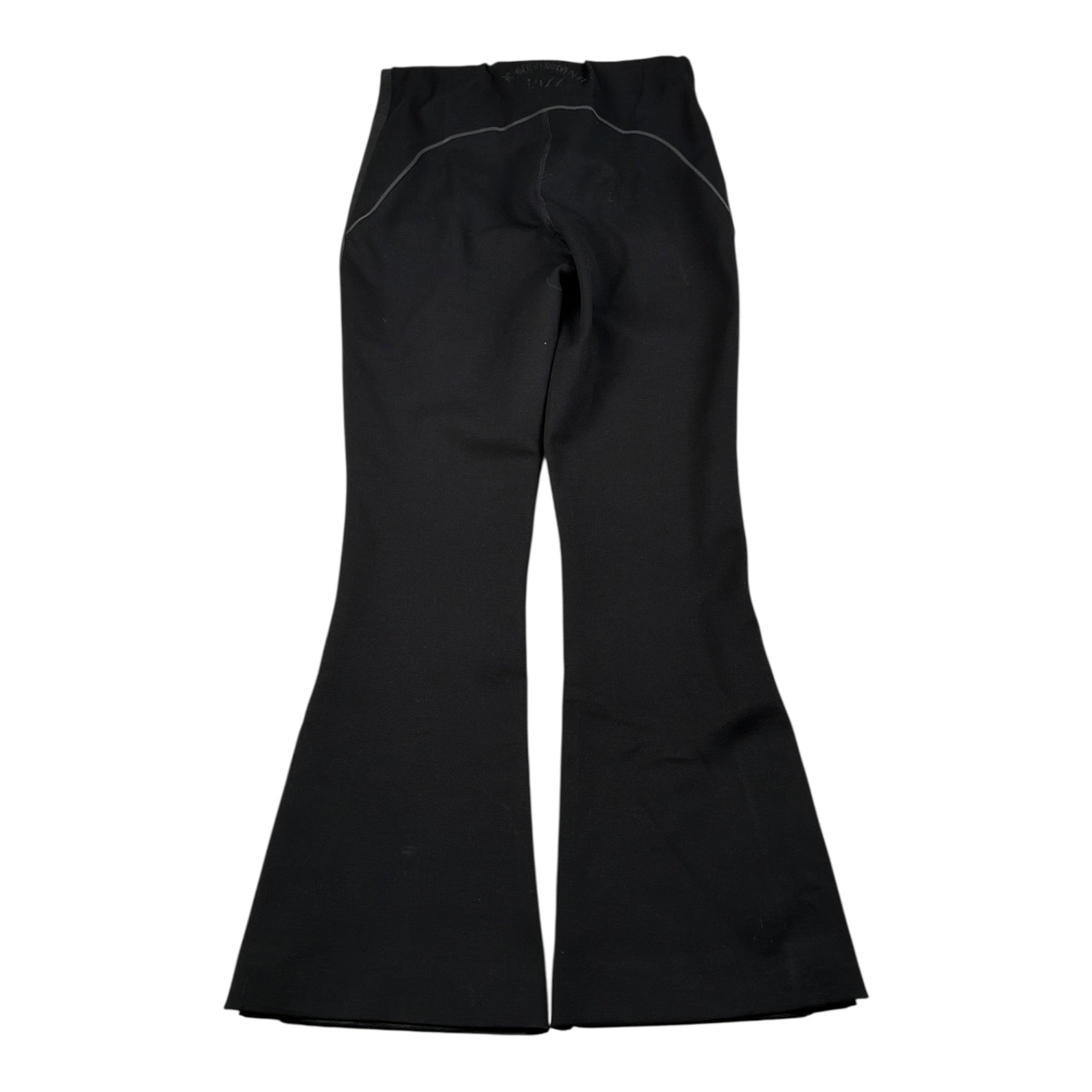 John Richmond Leggins Ecopelle tinta unita Modello A Zampa Nero per Bambina RGA26046LE NERO JOHN RICHMOND 