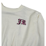 John Richmond Abito Manica Lunga tinta unita con Logo Panna per Bambina RGA26053VE PANNA JOHN RICHMOND 
