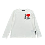 John Richmond Shirt tinta unita con Brillantini Bianco per Bambina RGA26092TS BIANCO JOHN RICHMOND 