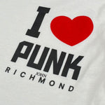John Richmond Shirt tinta unita con Brillantini Bianco per Bambina RGA26092TS BIANCO JOHN RICHMOND 