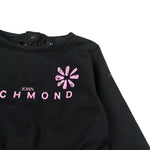 John Richmond Abito Manica Lunga Bicolore Nero/Rosa per Neonata RGA26097VE NERO/ROSA JOHN RICHMOND 