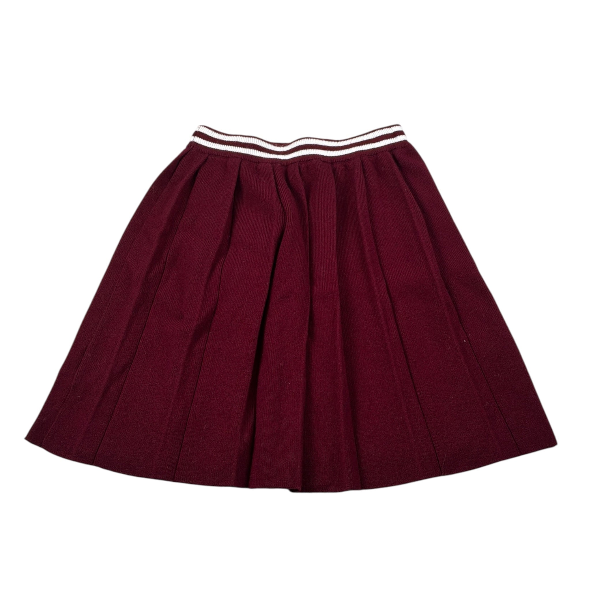 John Richmond Gonna tinta unita con Elastico In Vita Bordeaux per Bambina RGA26102GO BORDEAUX JOHN RICHMOND 
