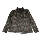 John Richmond Camicia tinta unita con Fantasia Maculata Marrone per Bambina RGA26109CA MARRONE JOHN RICHMOND 