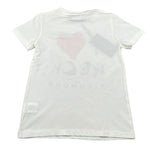 John Richmond T-Shirt tinta unita con Stampa Bianco per Bambina RGA26112TS BIANCO JOHN RICHMOND 