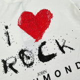 John Richmond T-Shirt tinta unita con Stampa Bianco per Bambina RGA26112TS BIANCO JOHN RICHMOND 