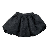 John Richmond Gonna tinta unita con Ricami Nero per Bambina RGA2611560 NERO JOHN RICHMOND 