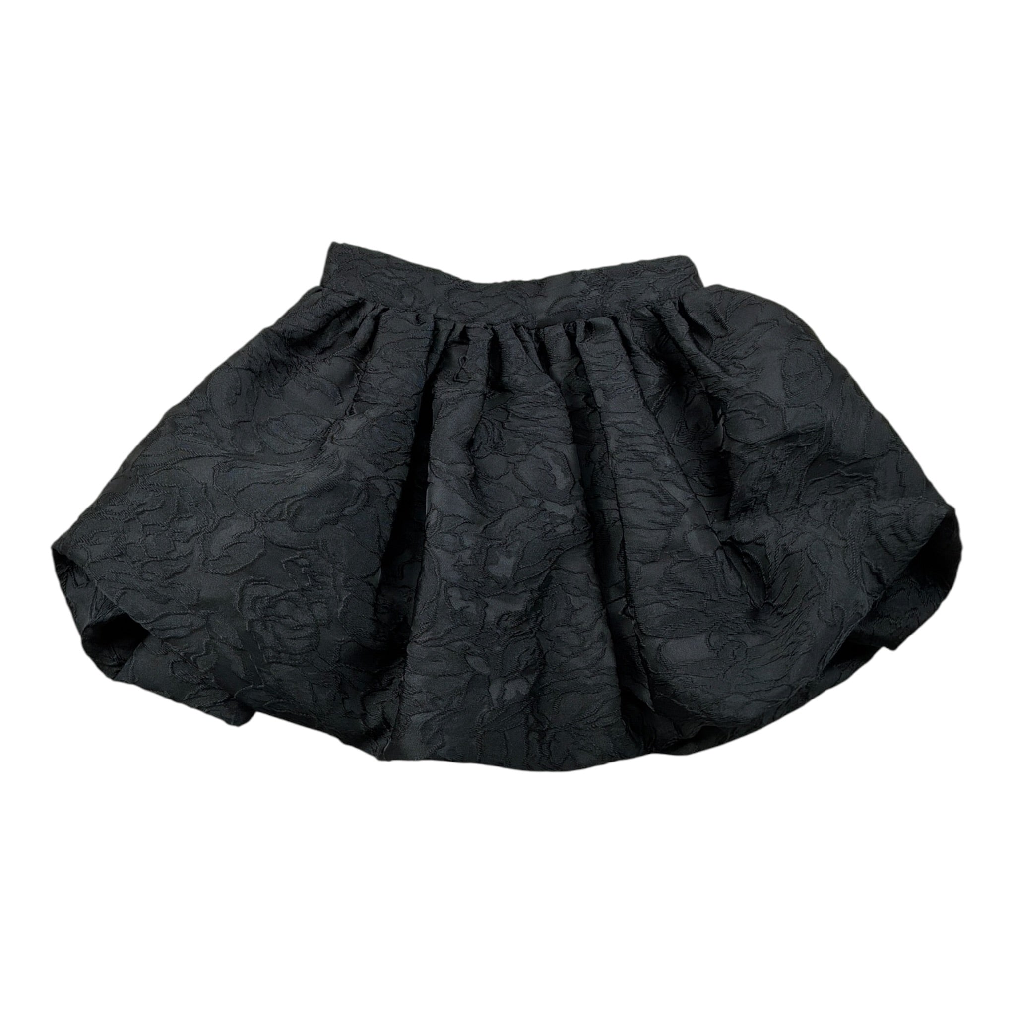 John Richmond Gonna tinta unita con Ricami Nero per Bambina RGA2611560 NERO JOHN RICHMOND 