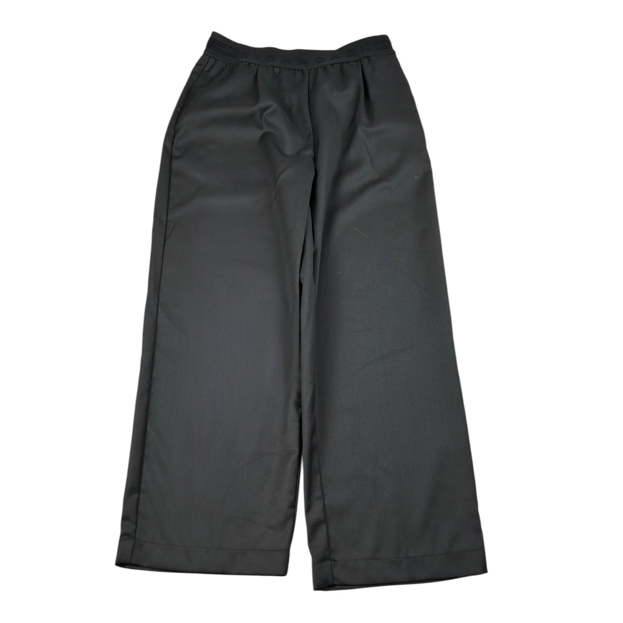 John Richmond Pantalone tinta unita con Elastico In Vita Nero per Bambina RGA26118PA NERO JOHN RICHMOND 
