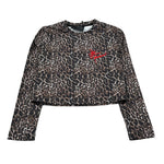 John Richmond Shirt Girocollo Fantasia Maculats Beige per Bambina RGA26119TS BEIGE JOHN RICHMOND 