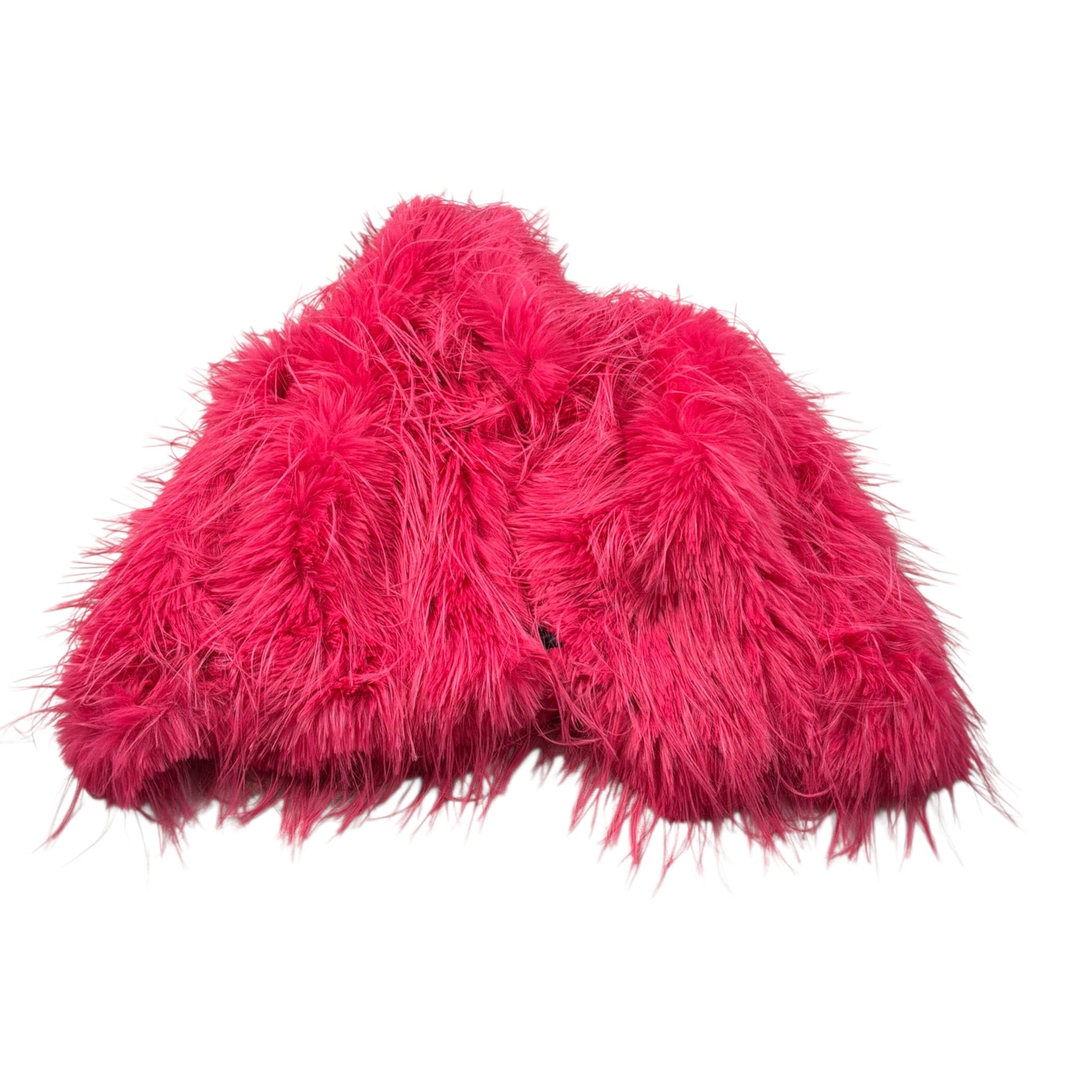 John Richmond Pelliccia tinta unita con Piume Fuxia per Bambina RGA26127PL FUXIA JOHN RICHMOND 