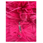 John Richmond Pelliccia tinta unita con Piume Fuxia per Bambina RGA26127PL FUXIA JOHN RICHMOND 
