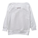 John Richmond Felpa tinta unita con Cappuccio Bianco per Bambina RGA26132FE BIANCO JOHN RICHMOND 