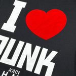 John Richmond T-Shirt tinta unita con Brillantini Nero per Bambina RGA26146TS NERO JOHN RICHMOND 