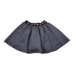 John Richmond Gonna tinta unita con Elastico In Vita Grigio per Bambina RGA26155GO GRIGIO JOHN RICHMOND 