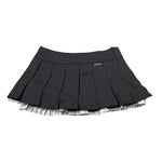 John Richmond Gonna tinta unita con Zip Grigio per Bambina RGA26181GO GRIGIO JOHN RICHMOND 