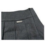 John Richmond Gonna tinta unita con Zip Grigio per Bambina RGA26181GO GRIGIO JOHN RICHMOND 