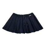 John Richmond Gonna tinta unita con Elastico In Vita Blu per Bambina RGA26182GO BLU JOHN RICHMOND 