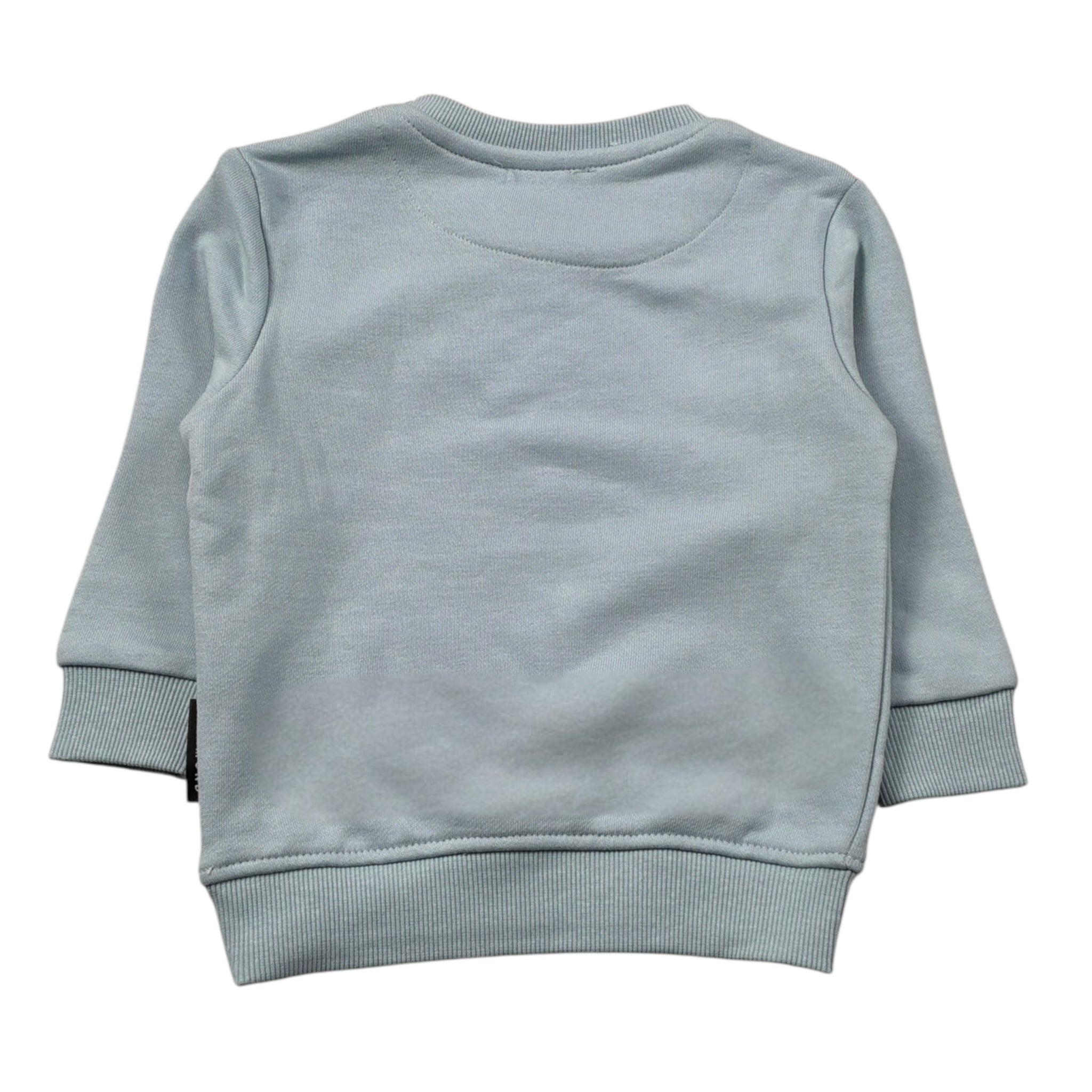 John Richmond Felpa Chiusa Girocollo tinta unita con Logo Azzurro per Neonato RIA25003CFF AZZURRO JOHN RICHMOND 