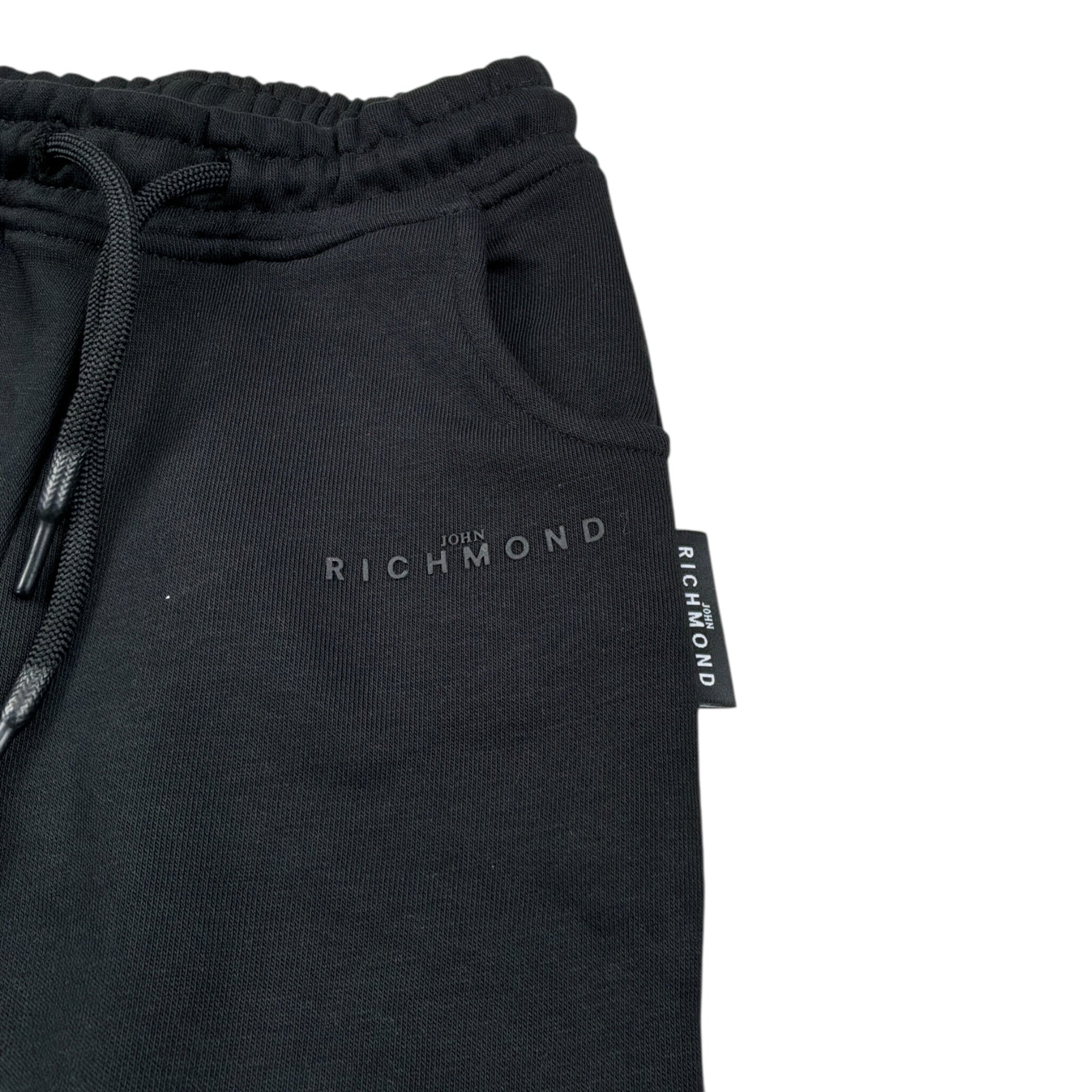 John Richmond Pantalone Tuta tinta unita con Loro Nero per Neonato RIA25014PA NERO JOHN RICHMOND 