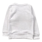 John Richmond Felpa Girocollo tinta unita con Stampa Bianco per Bambino RIA25031FEJ BIANCO JOHN RICHMOND 