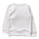 John Richmond Felpa Girocollo tinta unita con Stampa Bianco per Bambino RIA25031FEJ BIANCO JOHN RICHMOND 