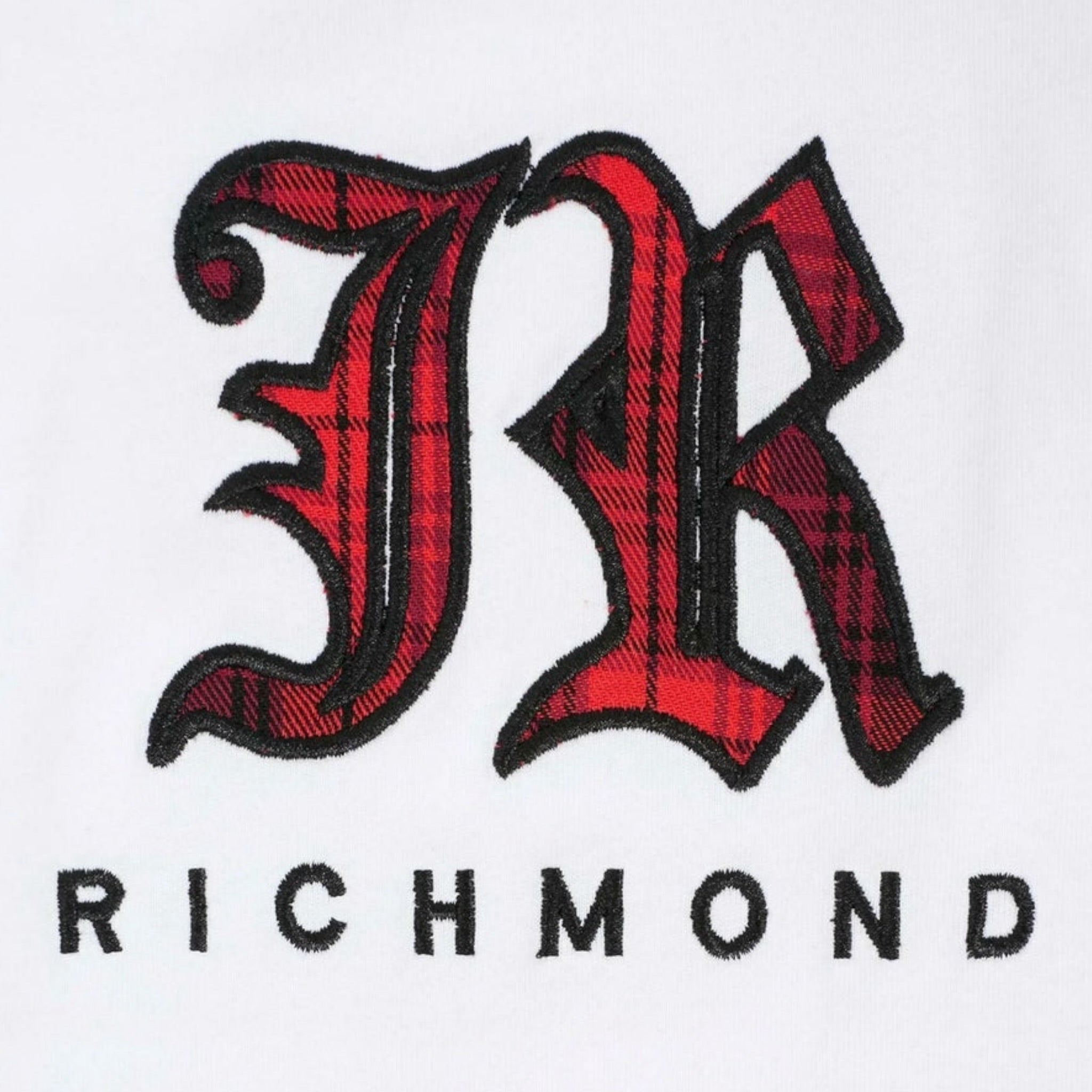 John Richmond Shirt Girocollo tinta unita con Stampa Bianco per Neonato RIA25035TSX BIANCO JOHN RICHMOND 