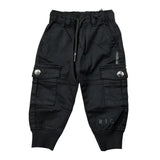 John Richmond Pantalone tinta unita con Elastico In Vita Nero per Neonato RIA25042PA NERO JOHN RICHMOND 