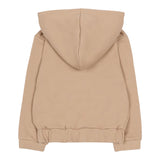 John Richmond Felpa tinta unita con Zip E Cappuccio Cammello per Neonato RIA25052FE CAMMELLO JOHN RICHMOND 