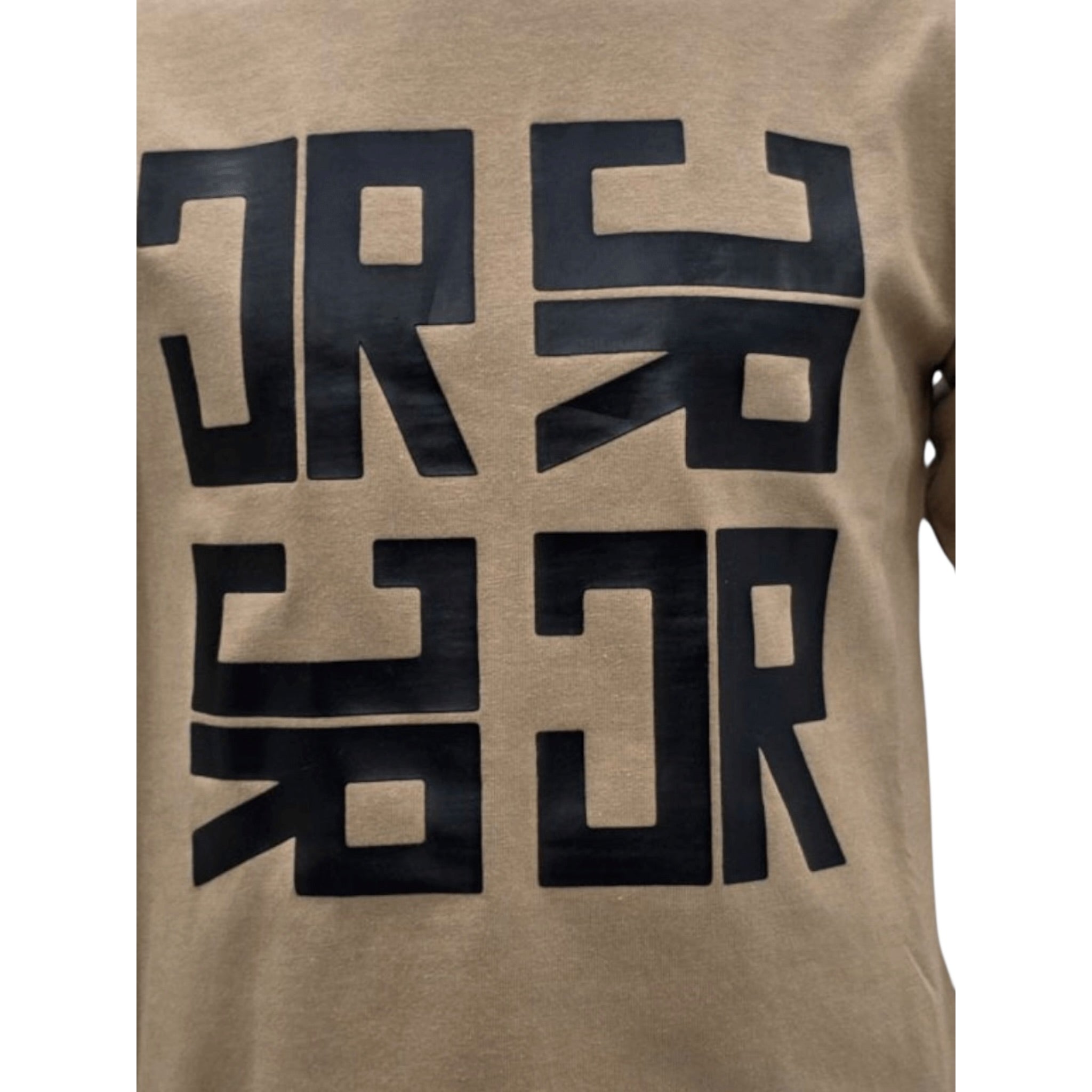 John Richmond Shirt tinta unita con Stampa Marrone per Bambino RIA25060TSJ MARRONE JOHN RICHMOND 