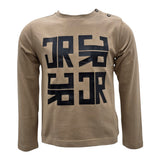 John Richmond Shirt tinta unita con Stampa Marrone per Neonato RIA25060TS MARRONE JOHN RICHMOND 