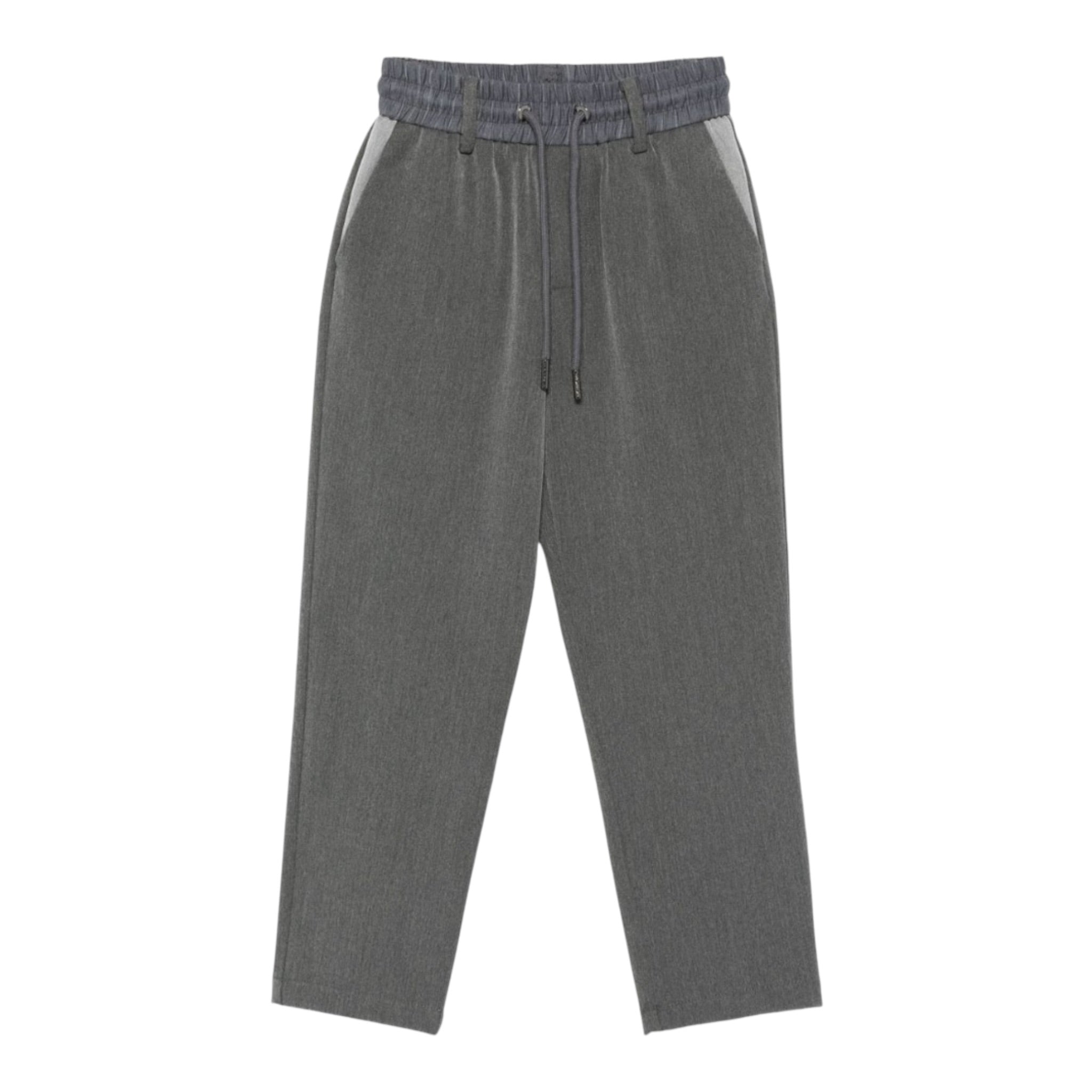 John Richmond Pantalone tinta unita con Elastico In Vita Grigio per Bambino RIA25062PAJX GRIGIO JOHN RICHMOND 