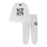 John Richmond Completo 2Pz Felpa-Pantalone Tuta Grigio per Neonato RIA25087CF GRIGIO JOHN RICHMOND 
