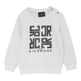 John Richmond Completo 2Pz Felpa-Pantalone Tuta Grigio per Neonato RIA25087CF GRIGIO JOHN RICHMOND 