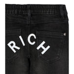 John Richmond Jeans tinta unita con Elastico In Vita Nero per Neonato RIA25125JEM NERO JOHN RICHMOND 