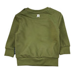 John Richmond Felpa tinta unita Girocollo con Stama Verde per Neonato RIA26003FE VERDE JOHN RICHMOND 