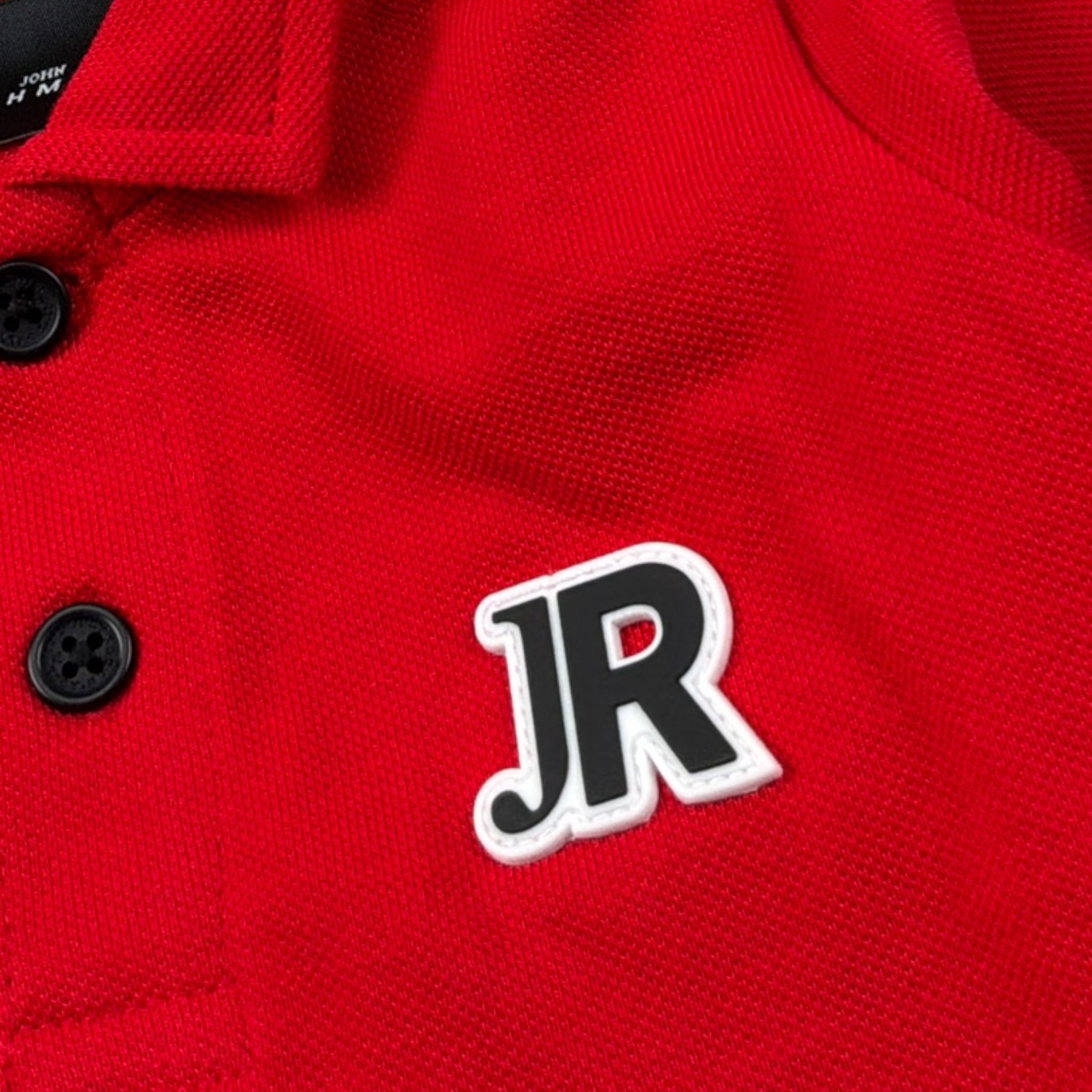 John Richmond Polo tinta unita con Stampa Rosso per Neonato RIA26005PO ROSSO JOHN RICHMOND 