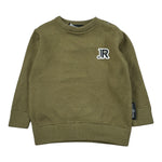 John Richmond Maglia Girocollo tinta unita con Stampa Verde per Neonato RIA26009MA VERDE JOHN RICHMOND 