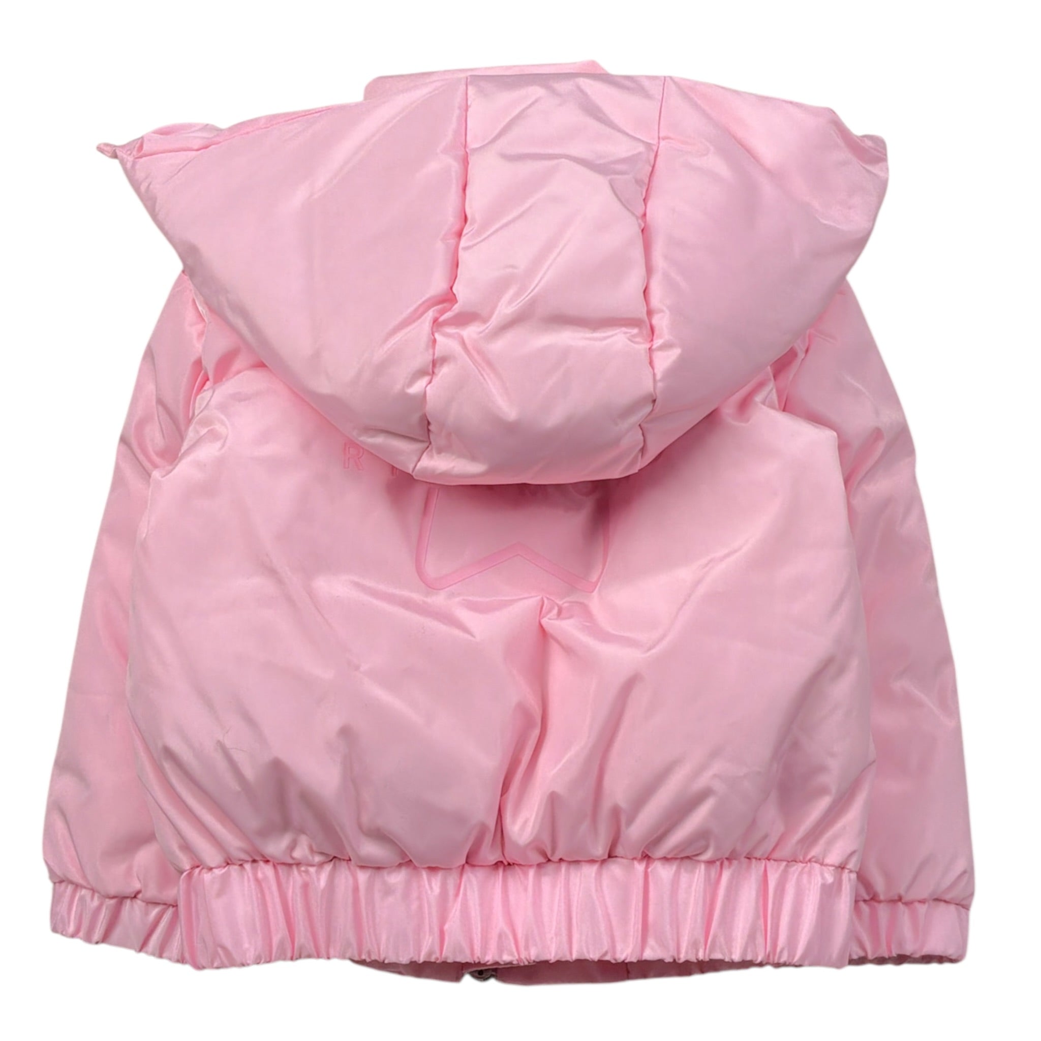 John Richmond Giubbino tinta unita con Zip E Cappuccio Rosa per Neonata RIA26026PI ROSA JOHN RICHMOND 