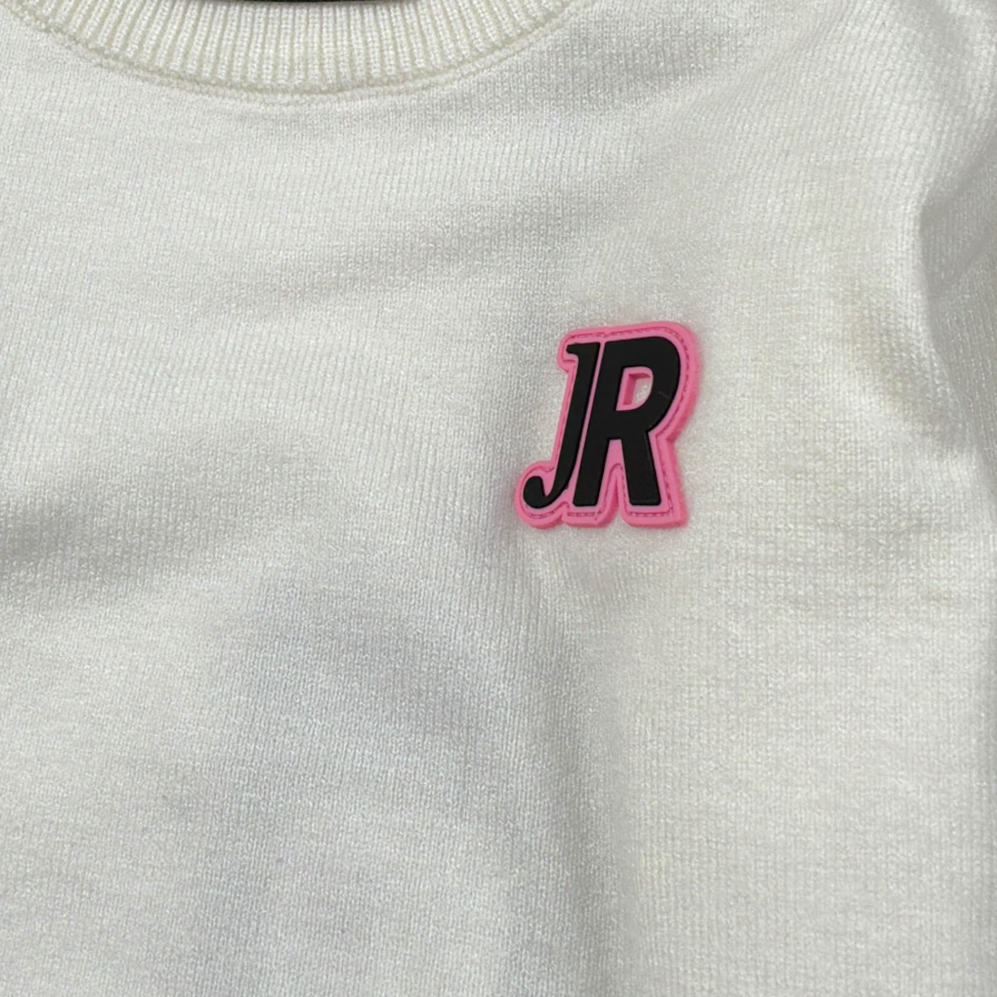 John Richmond Maglia tinta unita con Logo Panna per Neonata RIA26028MA PANNA JOHN RICHMOND 