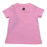 John Richmond T-Shirt tinta unita con Brillantini Rosa per Neonata RIA26033TS ROSA JOHN RICHMOND 