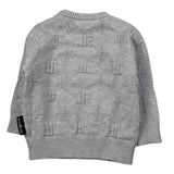 John Richmond Maglia tinta unita Logata Grigio per Neonato RIA26059MA GRIGIO JOHN RICHMOND 