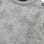 John Richmond Maglia tinta unita Logata Grigio per Neonato RIA26059MA GRIGIO JOHN RICHMOND 