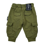 John Richmond Pantalone Modello Tuta tinta unita Verde per Neonato RIA26067PA VERDE JOHN RICHMOND 