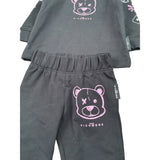 John Richmond Completo 2Pz Felpa-Leggins Nero per Neonata RIA26102CF NERO JOHN RICHMOND 