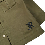 John Richmond Camicia tinta unita con Logo Verde per Neonato RIA26107CA VERDE JOHN RICHMOND 